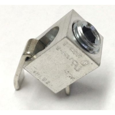 B2A-PCB-45-HEX Solder Mounted Wire Lug for PCB's