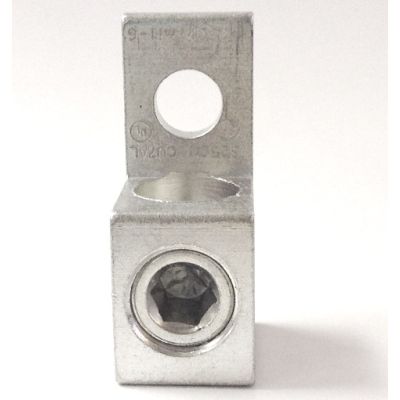 "S250-10.2-20M" Single Wire Lug (250 kcmil (4/0  AWG)-6 AWG)  & FLEX Wire (3/0-6 AWG)