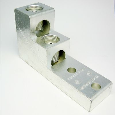 "600T-2" (2 - 600kcmil AWG) Dual Wire, Stacker Lug