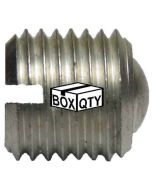 Box of 11181 (10,000pcs) - 3/8-24 X .46 Slotted Aluminum Set Screw