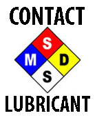 MSDS Icon Click for MSDS information on Contact Lubricant